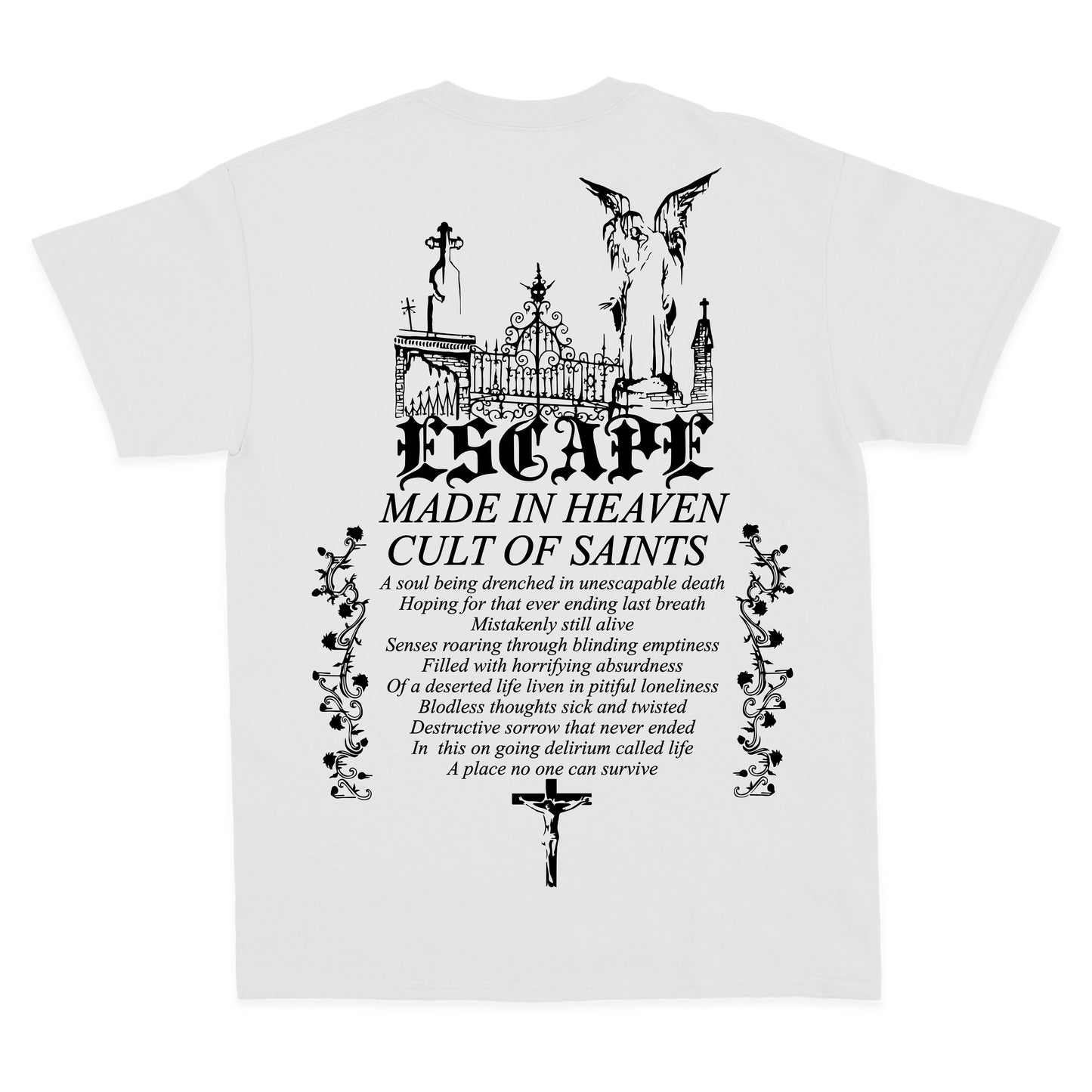 001 ESC CULT OF SAINTS T-SHIRT