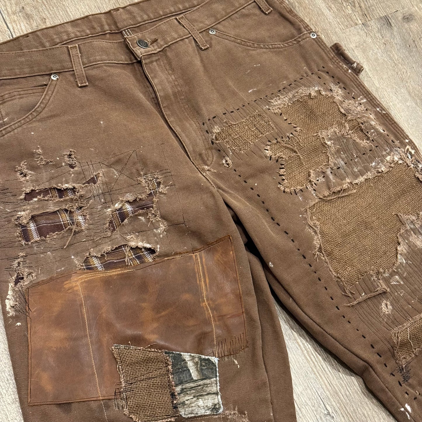 1/1 DICKIES PATCHWORK CARPENTERS 36x32