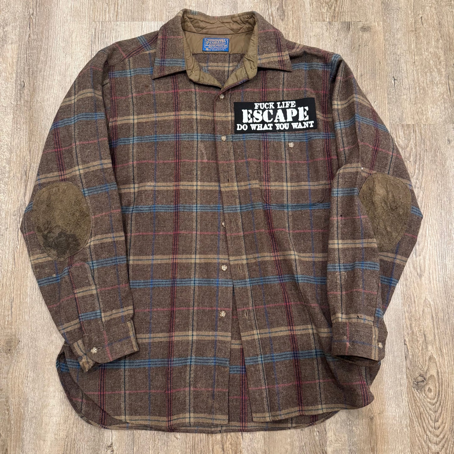1/1 ESC VINTAGE PENDLETON FLANNEL - LARGE