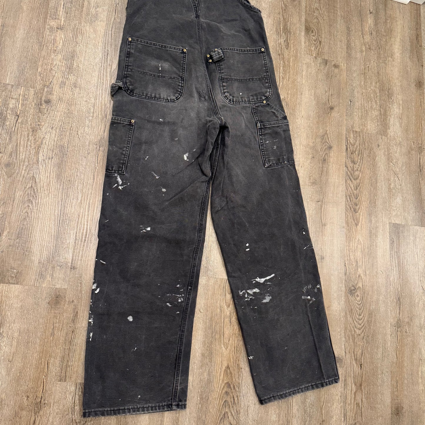 1/1 CARHARTT DISTRESSED PAINTER OVERALLS 32x32