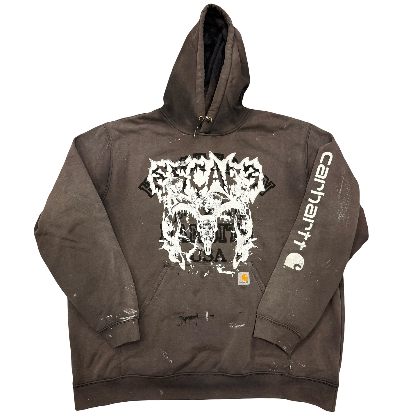 1/1 FADED CARHARTT HOODIE - XXL