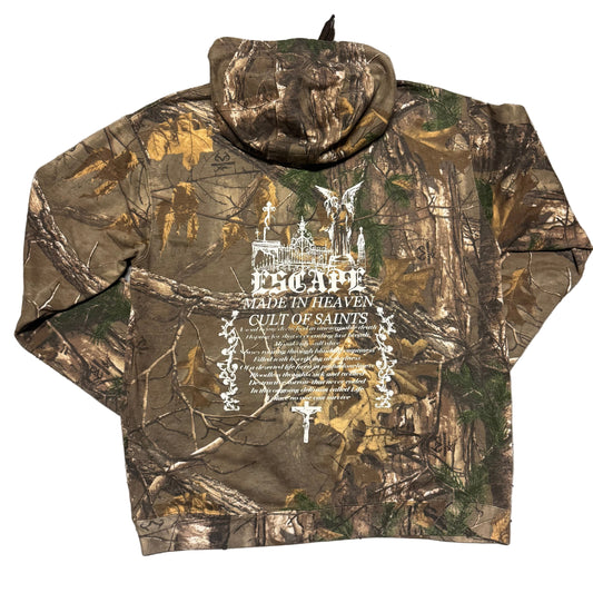 1/1 CAMO ESC HOODIE - LARGE