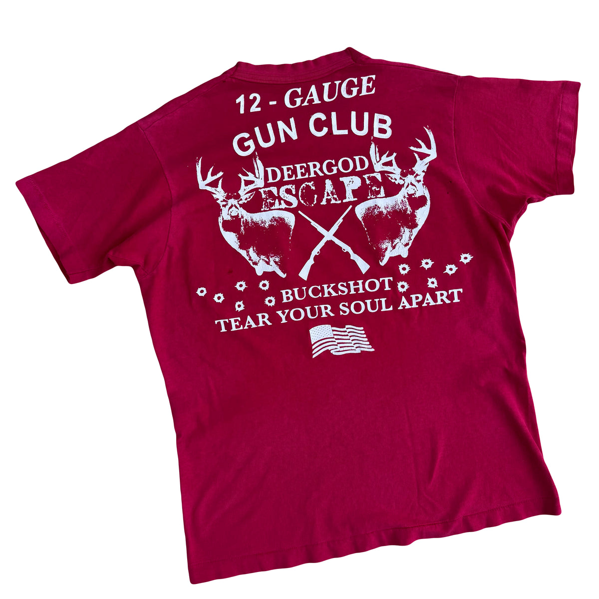 1/1 ESC DEER GOD POCKET T-SHIRT - MEDIUM
