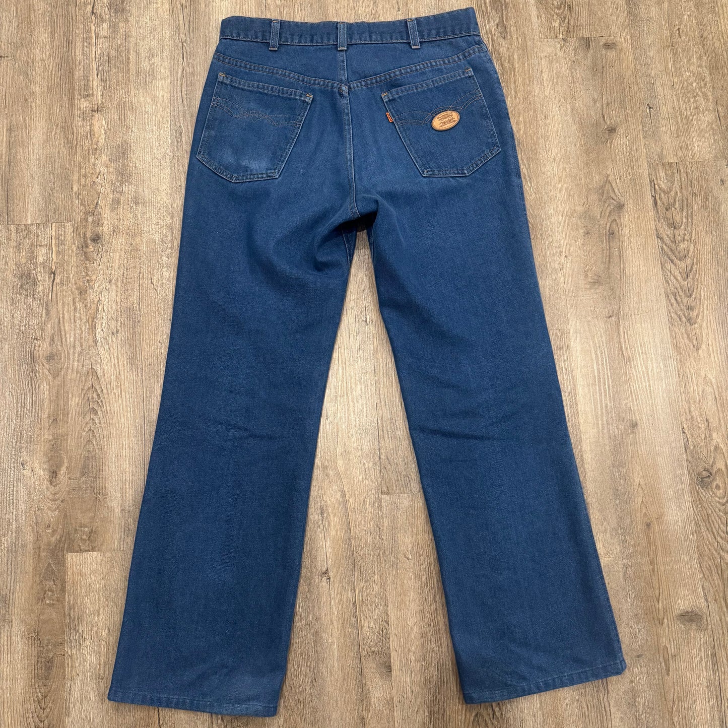 1/1 LEVIS ORANGE TAB 70s BOOTCUT JEANS 32x30