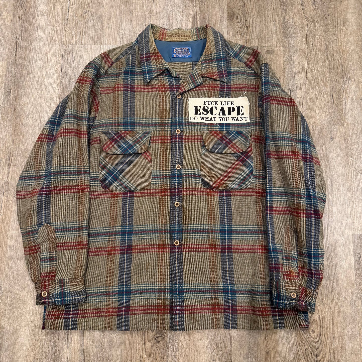 1/1 ESC VINTAGE PENDLETON FLANNEL - XL