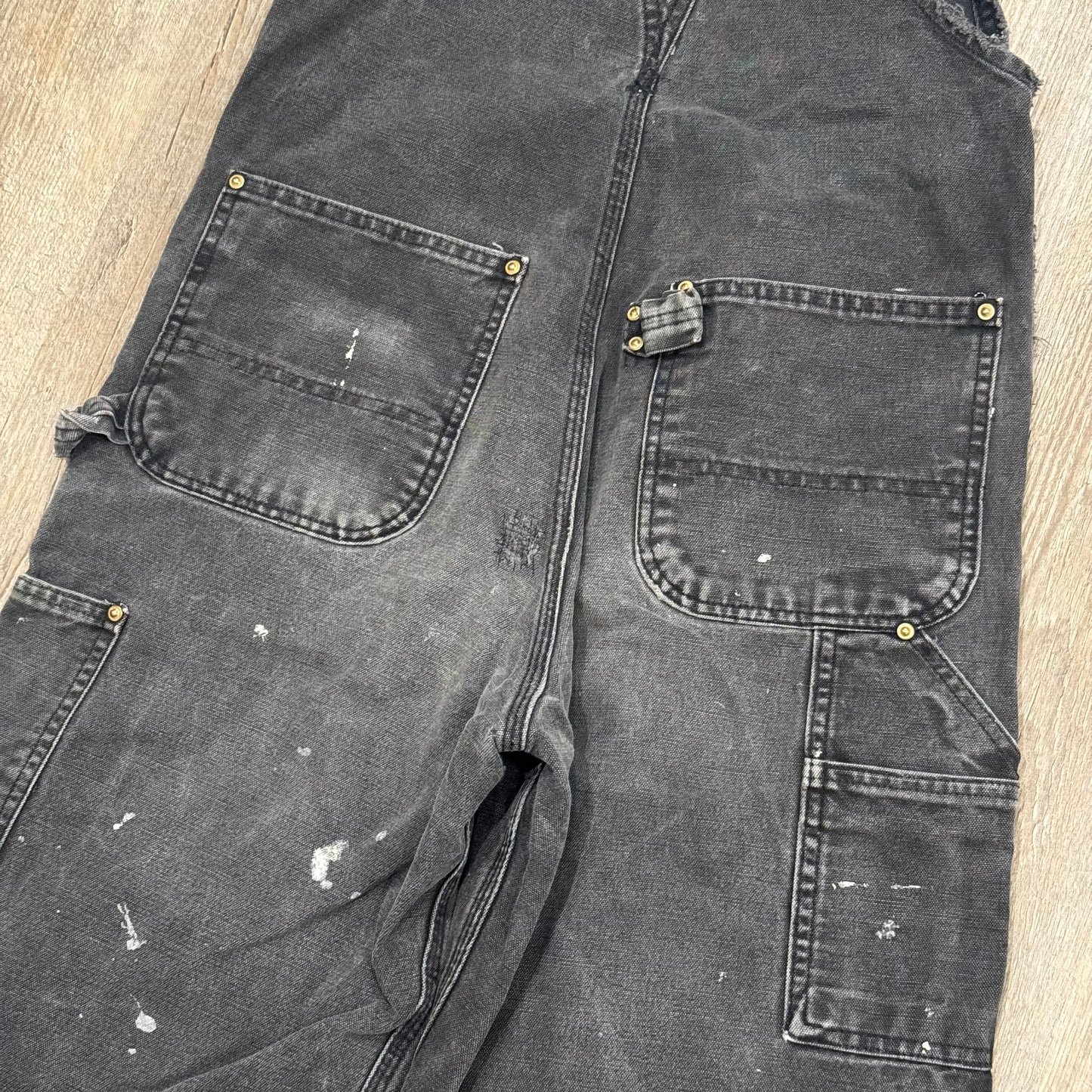 1/1 CARHARTT DISTRESSED PAINTER OVERALLS 32x32