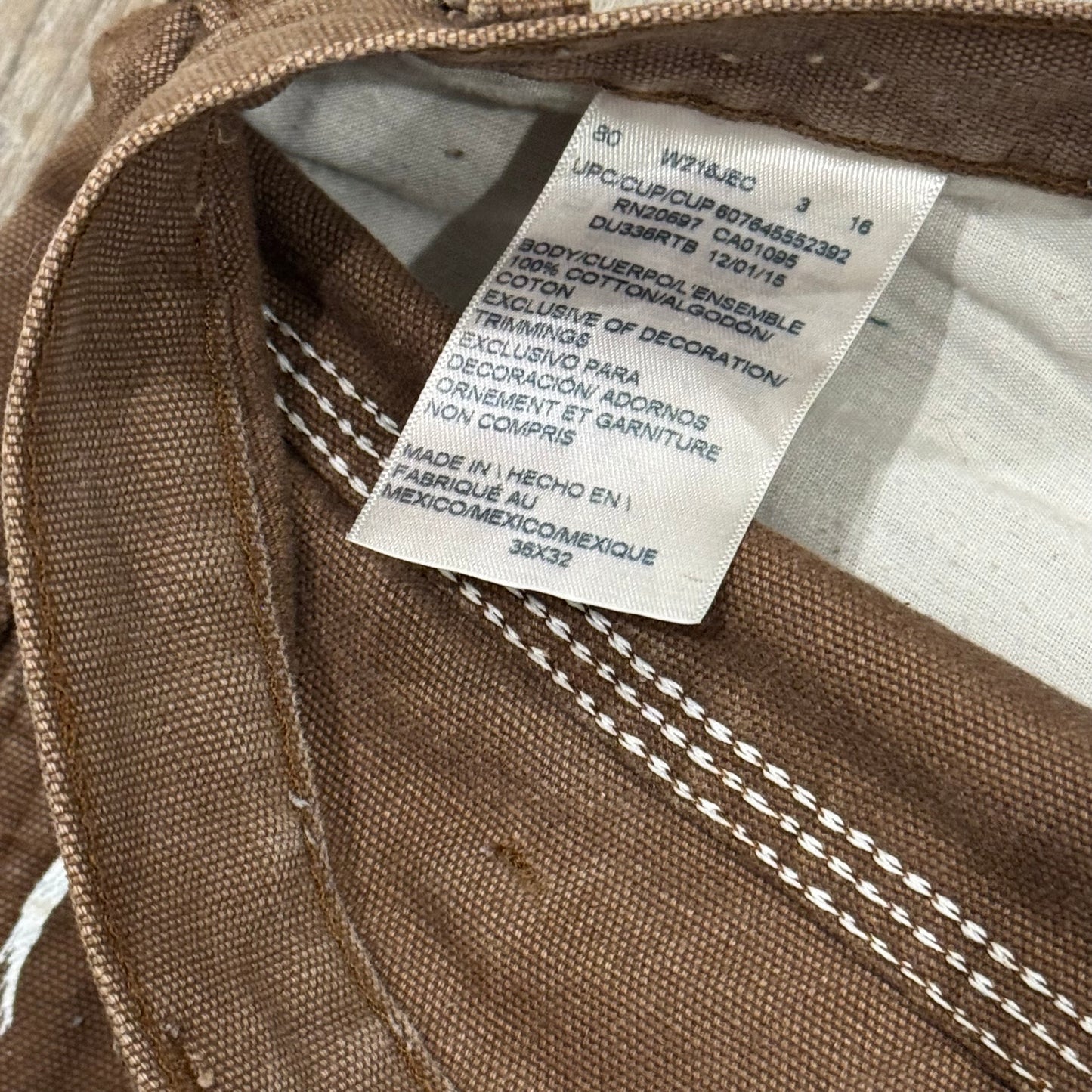 1/1 DICKIES PATCHWORK CARPENTERS 36x32