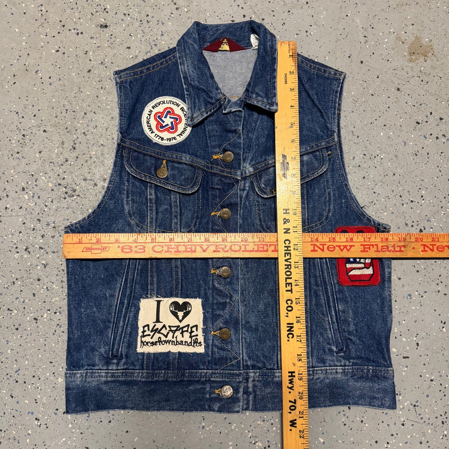 1/1 VTG LEE RIDER VEST - WOMENS S/M