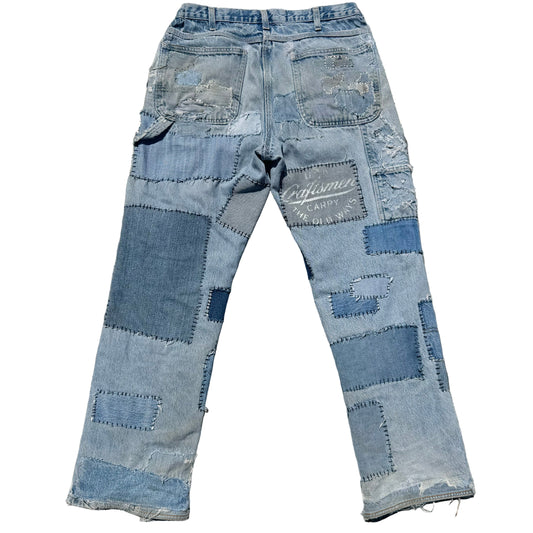 1/1 DICKIES PATCHWORK CARPENTERS 34x32