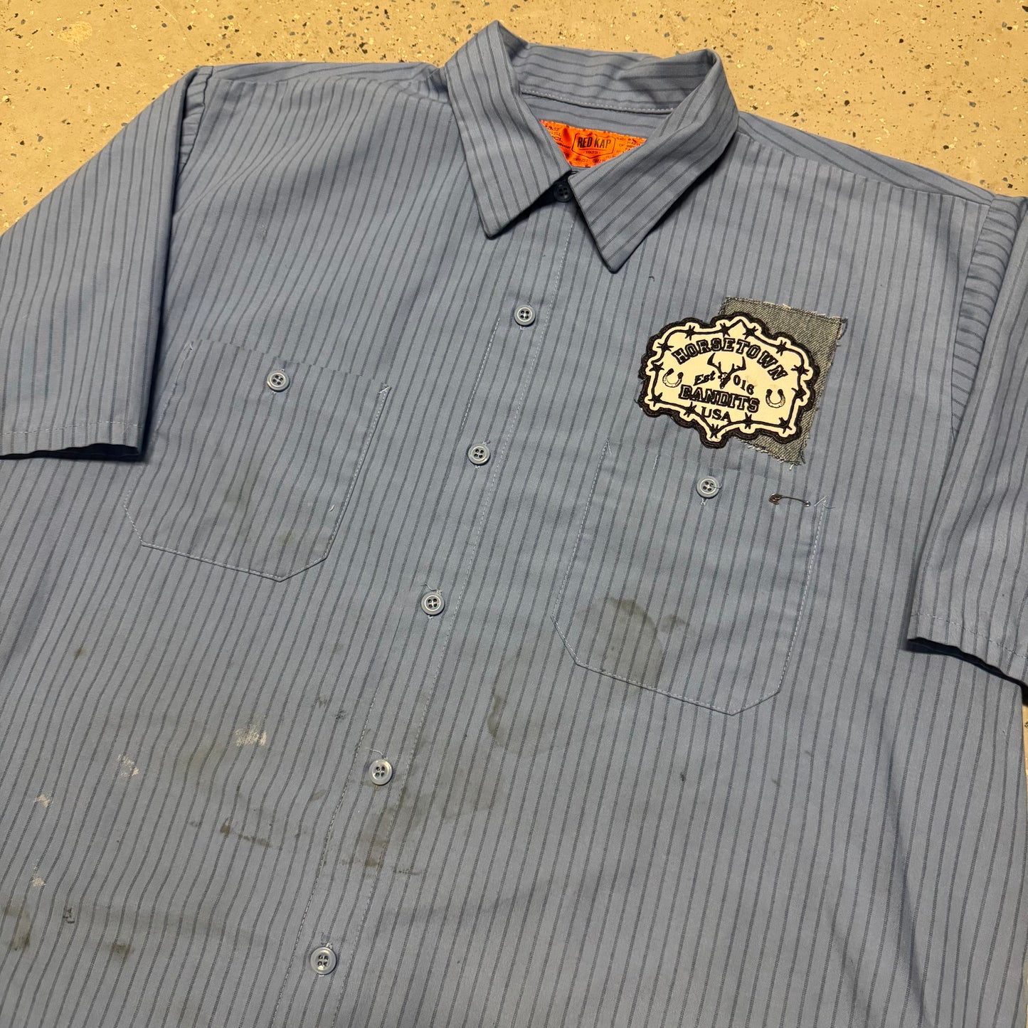 1/1 BUTTON UP MECHANIC SHIRT - XL