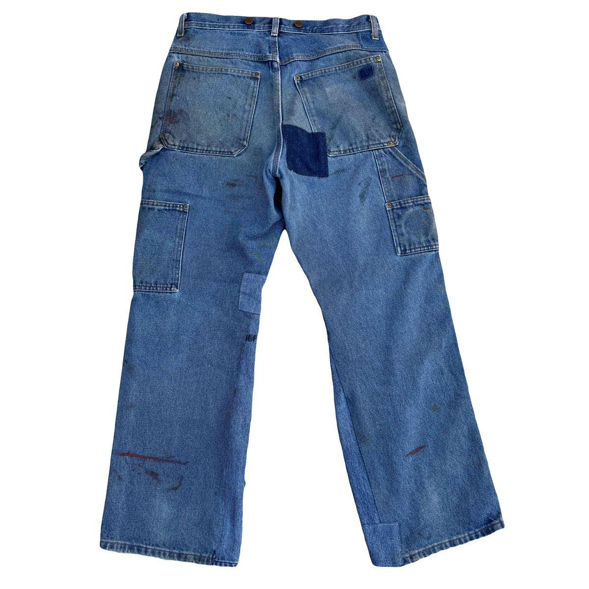 1/1 DENIM PATCHWORK DOUBLE KNEE 32x32