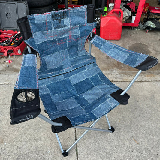 1/1 PATCHWORK FOLDABLE CHAIR
