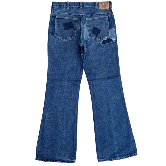 1970s BIG YANK FLARED JEANS 32x30