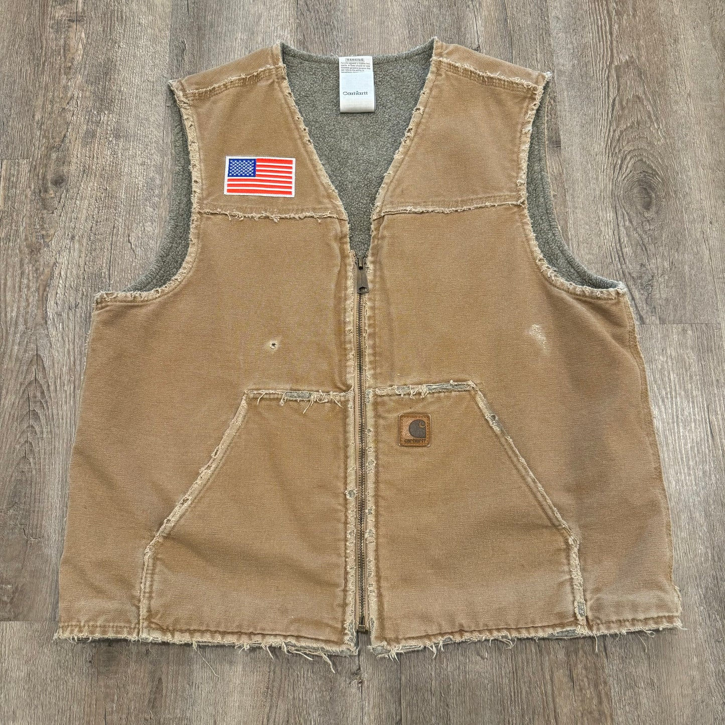 1/1 CARHARTT VEST - LARGE