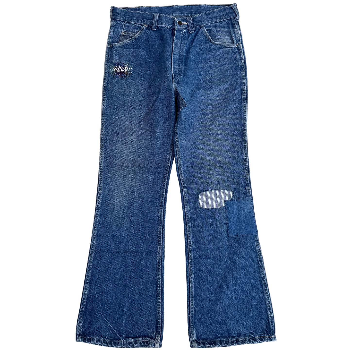 1970s BIG YANK FLARED JEANS 32x30