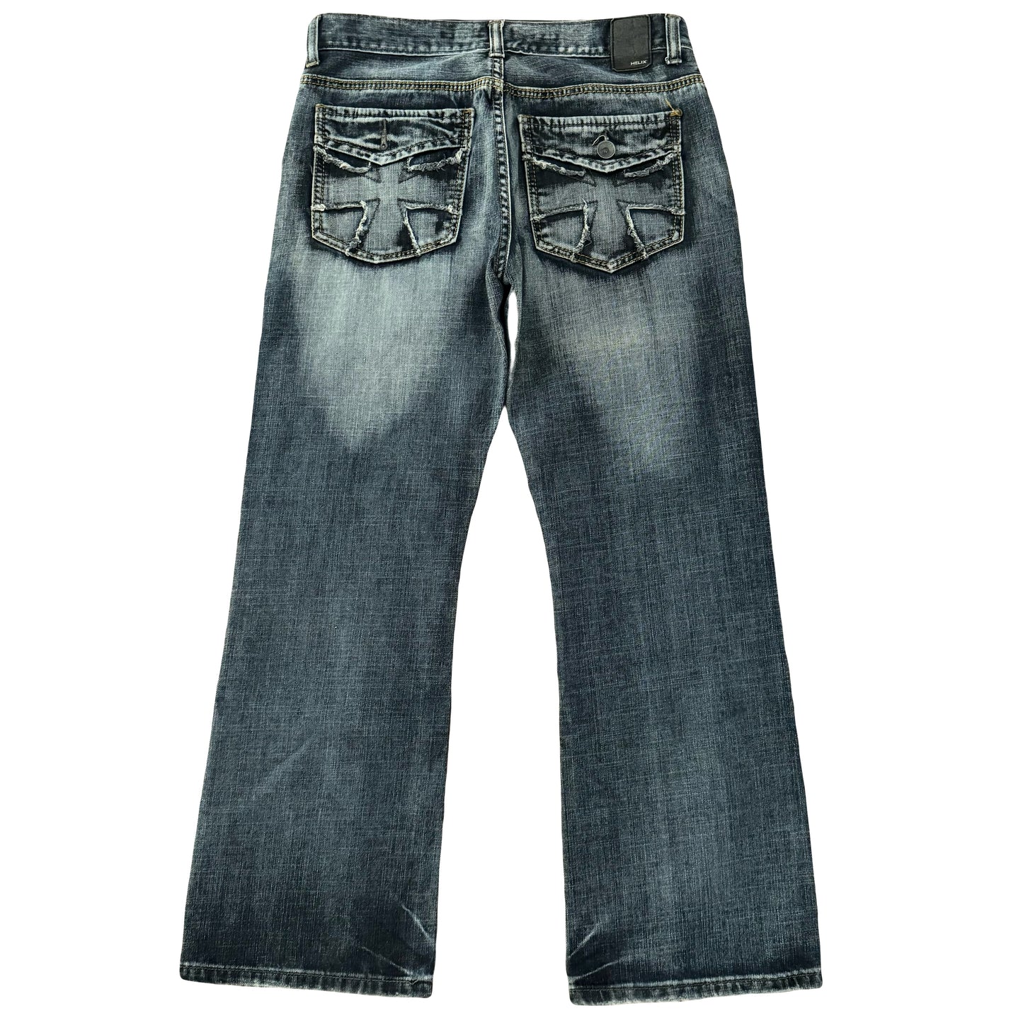 1/1 DENIM BOOTCUT IRON CROSS JEANS 32x30