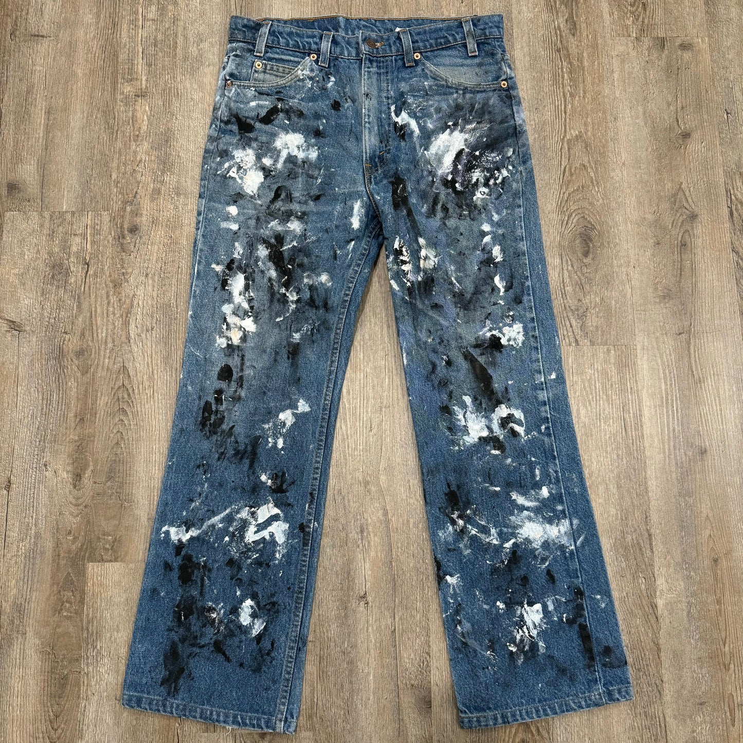 1/1 DENIM PAINTER ORANGE TAB LEVI’s 32x30