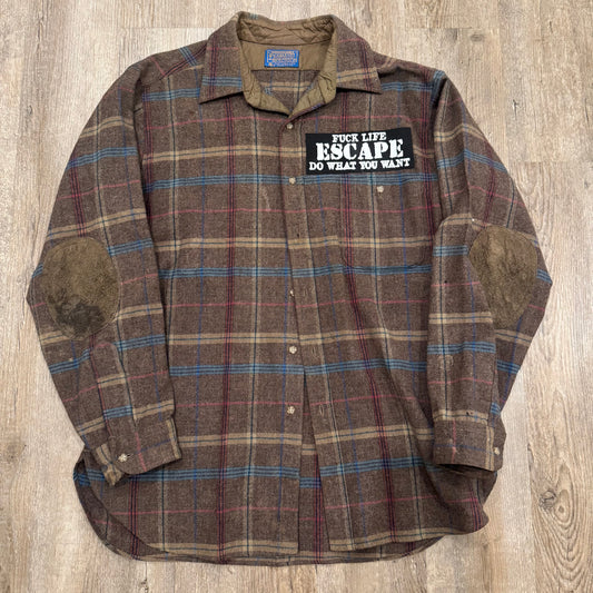 1/1 ESC VINTAGE PENDLETON FLANNEL - LARGE