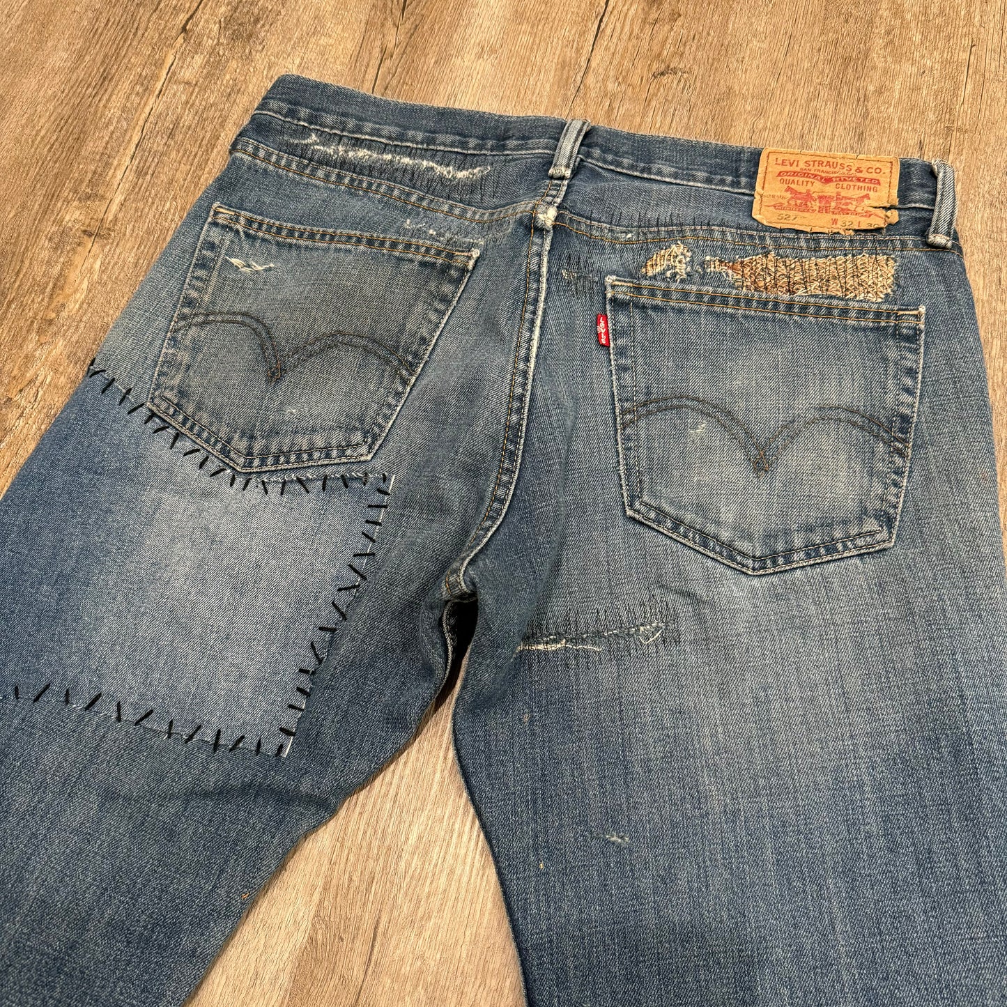 1/1 DENIM PUMPKIN KING BOOTCUT LEVI’S - 34x30