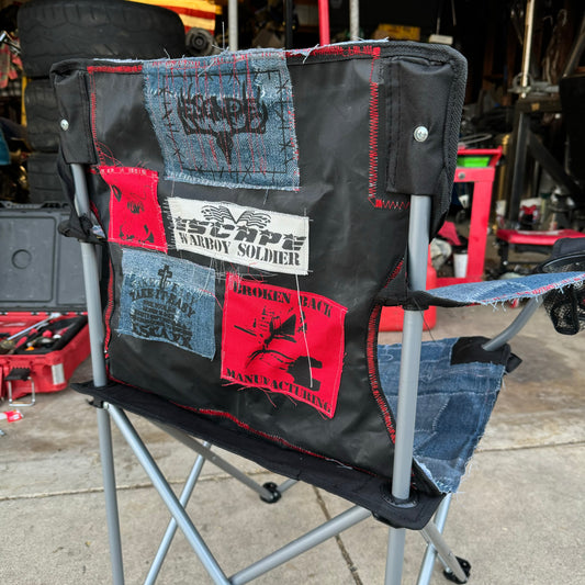 1/1 PATCHWORK FOLDABLE CHAIR