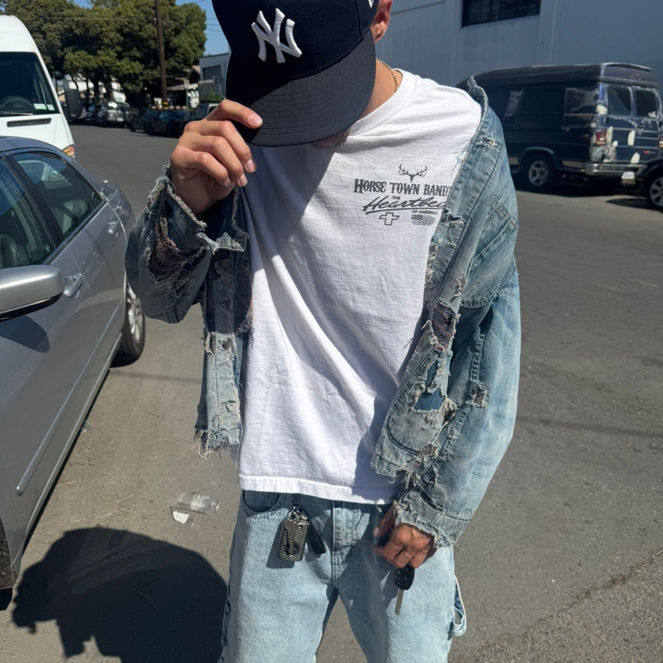 1940s UNION PACIFIC CHORE JACKET - L/XL