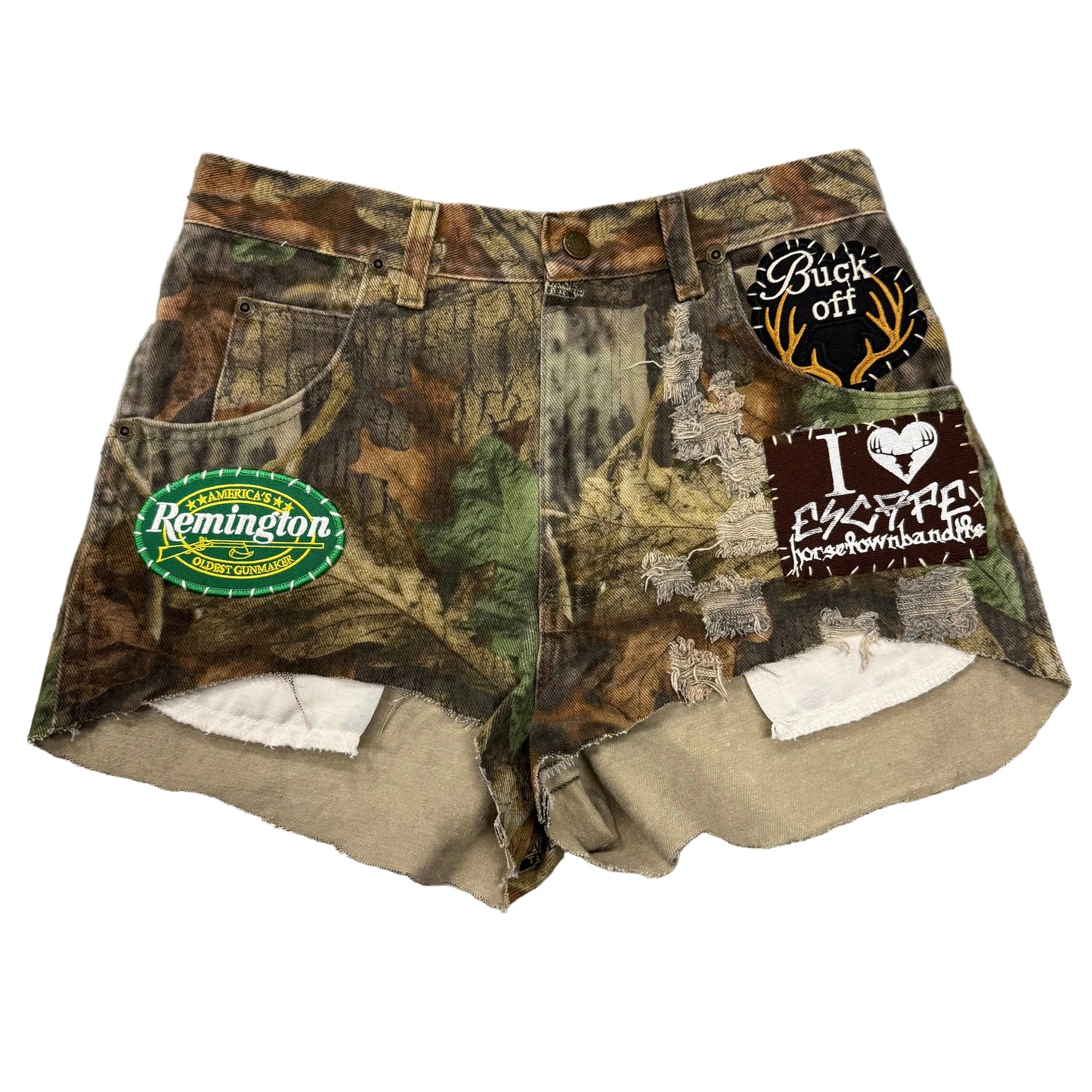 1/1 GIRL RTCAMO SHORTS