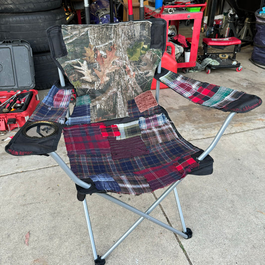 1/1 PATCHWORK FOLDABLE CHAIR