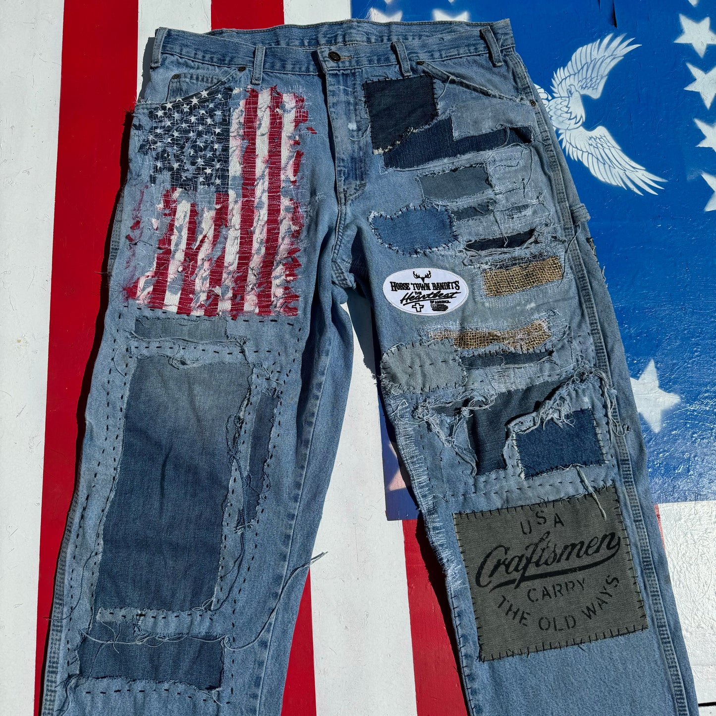 1/1 DICKIES PATCHWORK CARPENTERS - 36x32