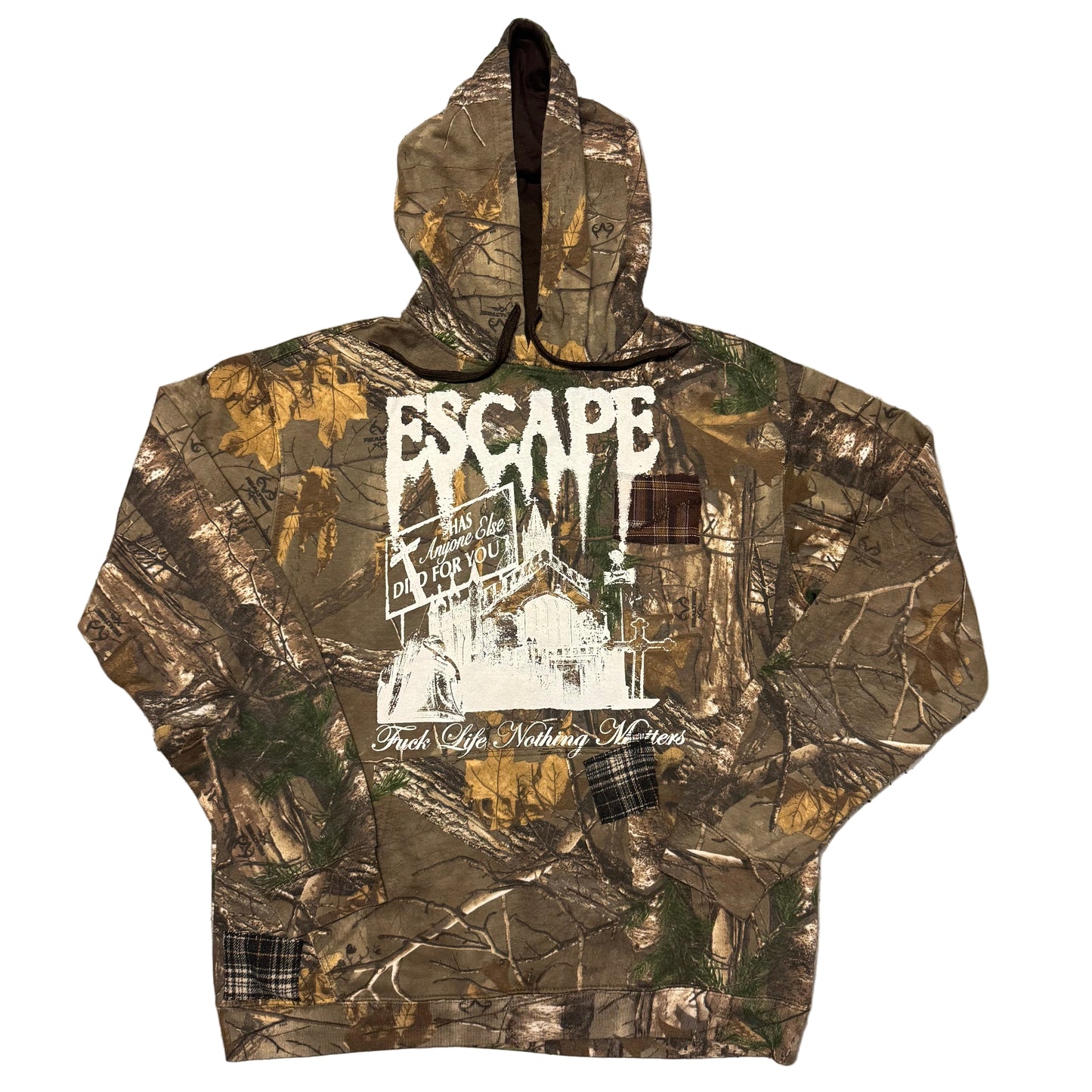 1/1 CAMO ESC HOODIE - LARGE