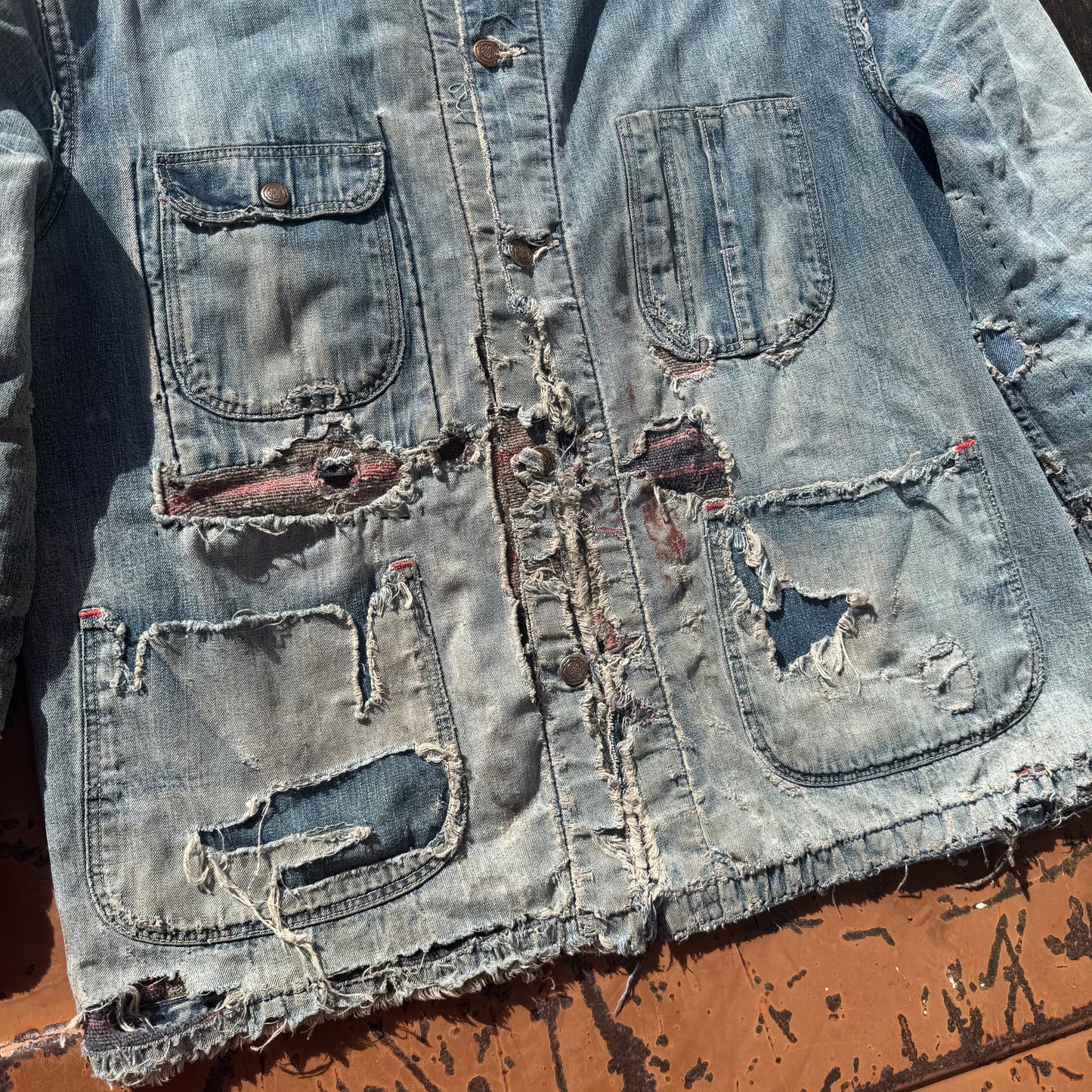 1940s UNION PACIFIC CHORE JACKET - L/XL