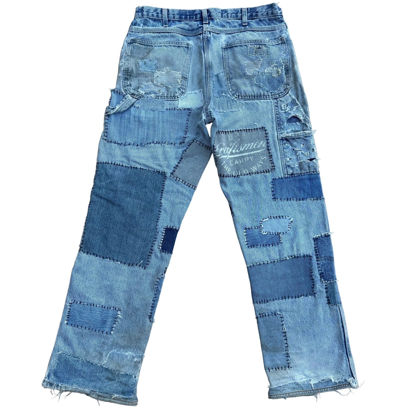 1/1 DICKIES PATCHWORK CARPENTERS 34x32