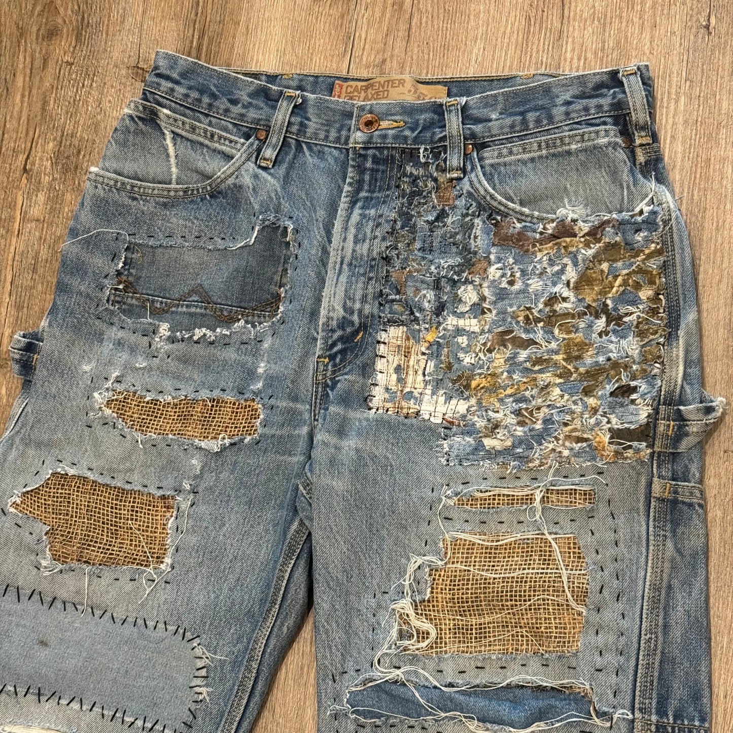 1/1 DENIM PATCHWORK LEVI’S 34x34