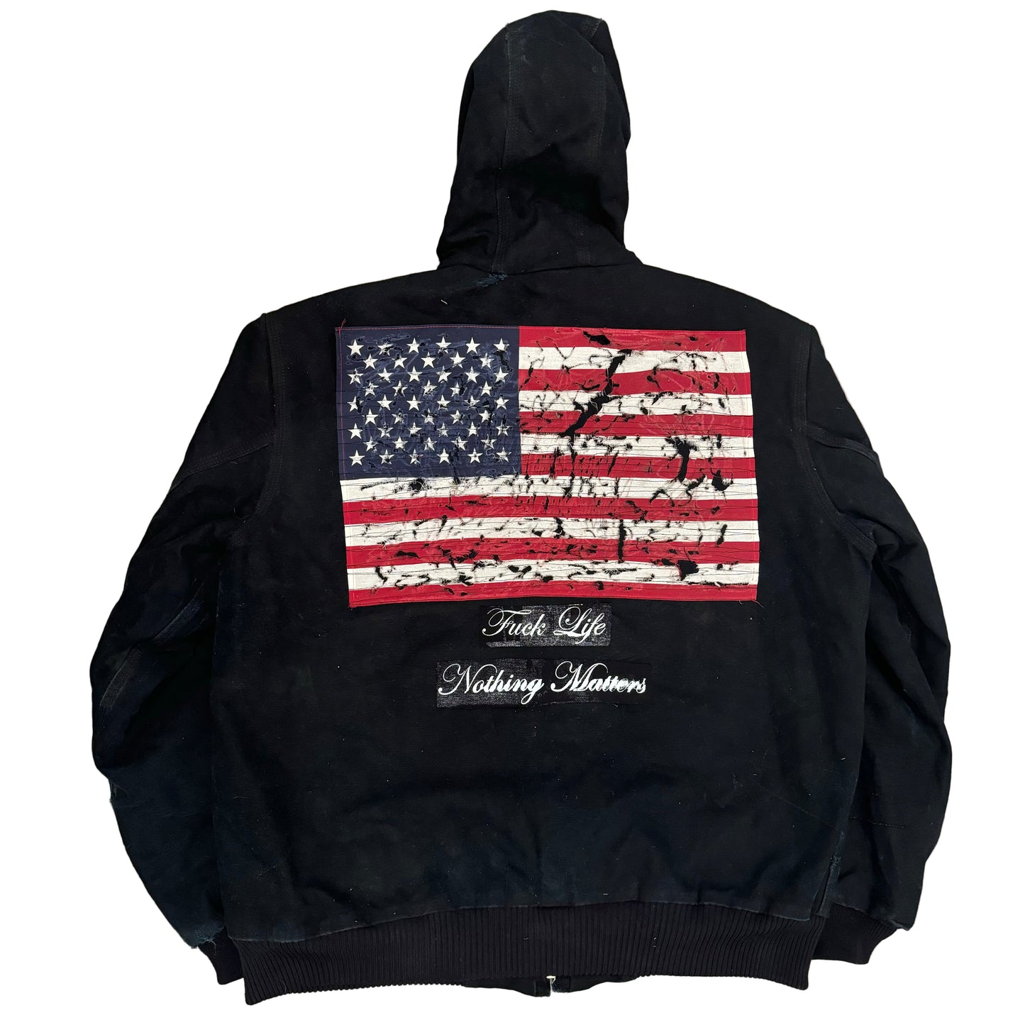 1/1 DIY PATCHWORK WORK JACKET - L / XL