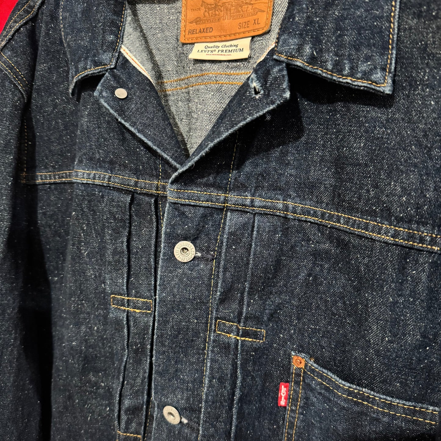 1/1 LEVIS TYPE 1 SELVEDGE JACKET - XL