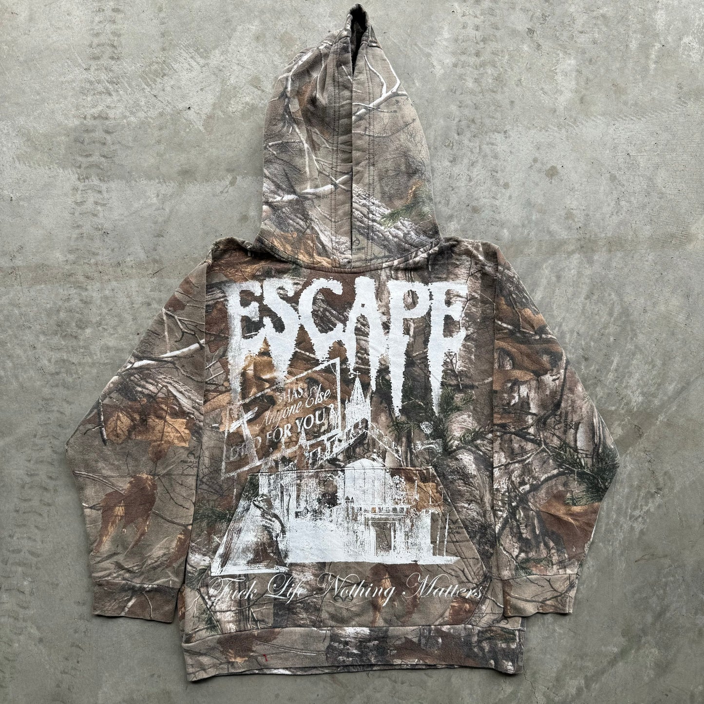 1/1 GIRLS HOODIE CAMO - XSMALL