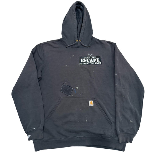 1/1 CARHARTT PATCHWORK HOODIE - XL