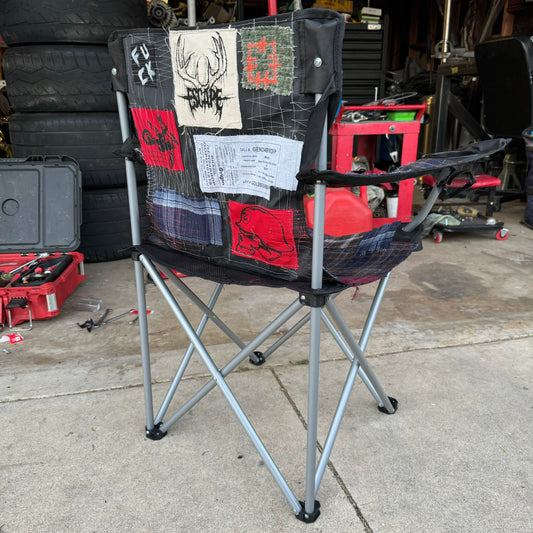 1/1 PATCHWORK FOLDABLE CHAIR