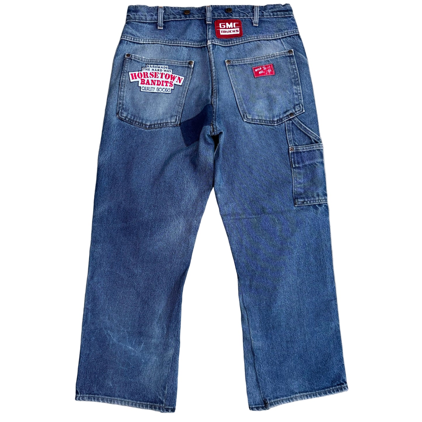 1/1 DENIM PATCHWORK DOUBLE KNEES 36x30