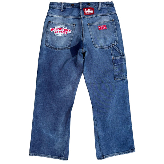 1/1 DENIM PATCHWORK DOUBLE KNEES 36x30