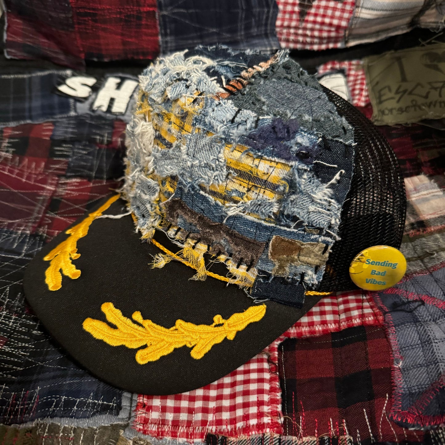 1/1 DIY TRUCKER HAT