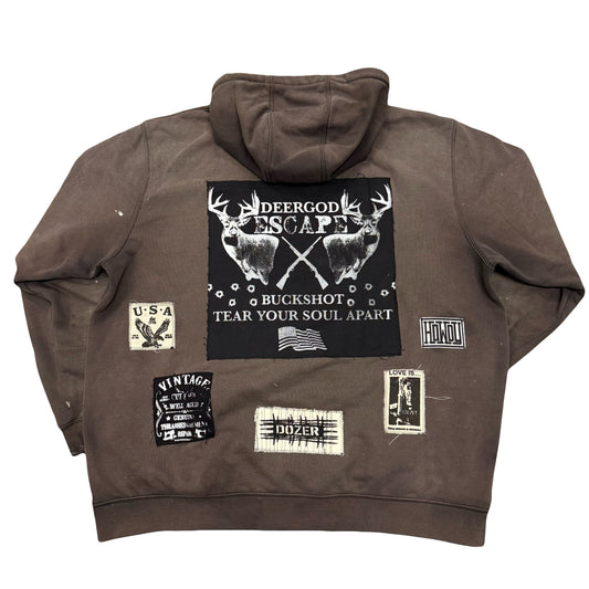 1/1 FADED CARHARTT HOODIE - XXL