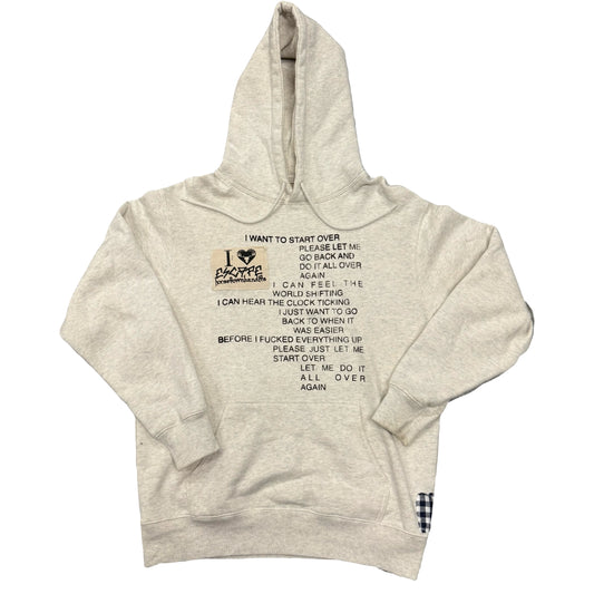 1/1 ESC SADIFORNIA PATCHWORK HOODIE - LARGE