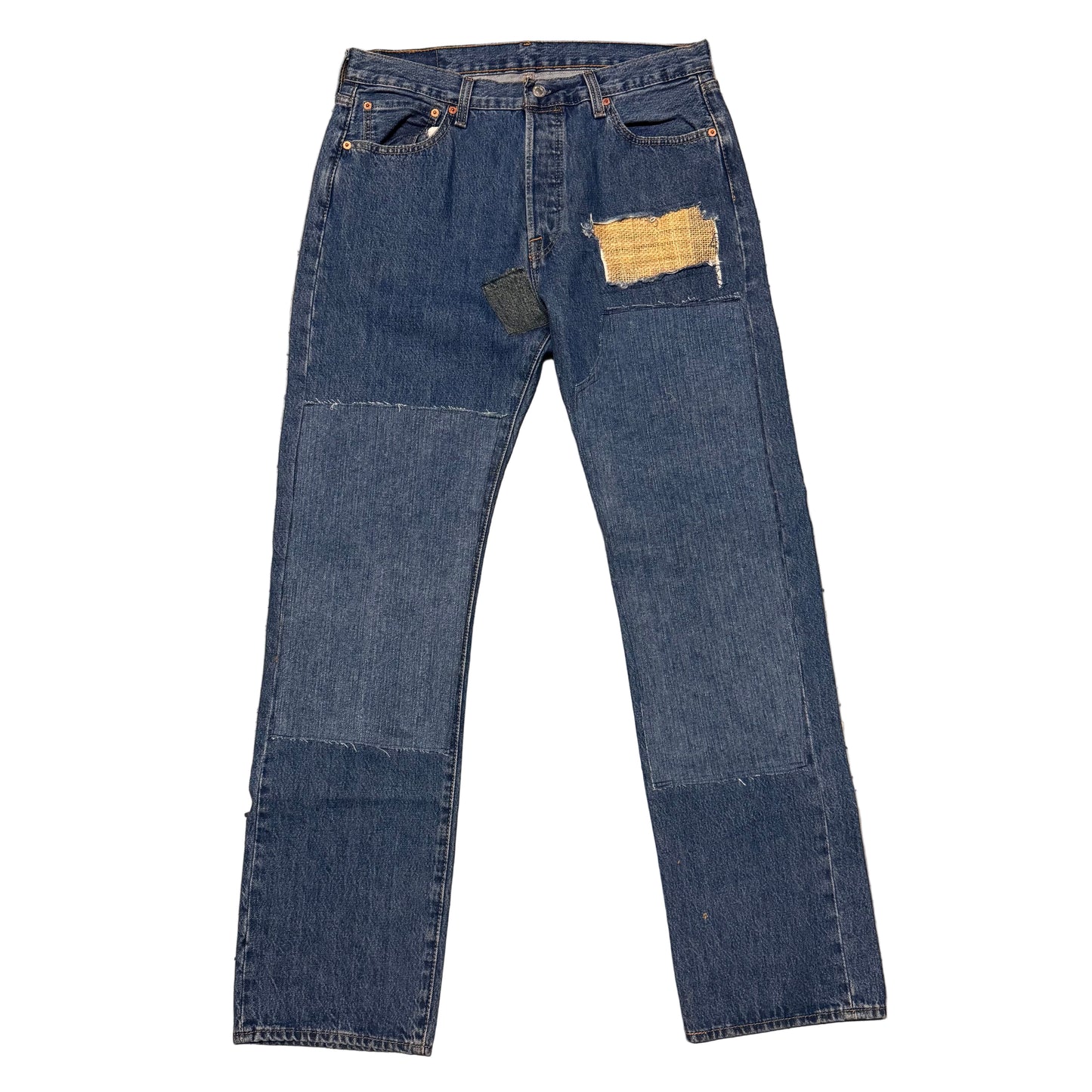 1/1 DENIM PATCHWORK LEVI’s 34x34
