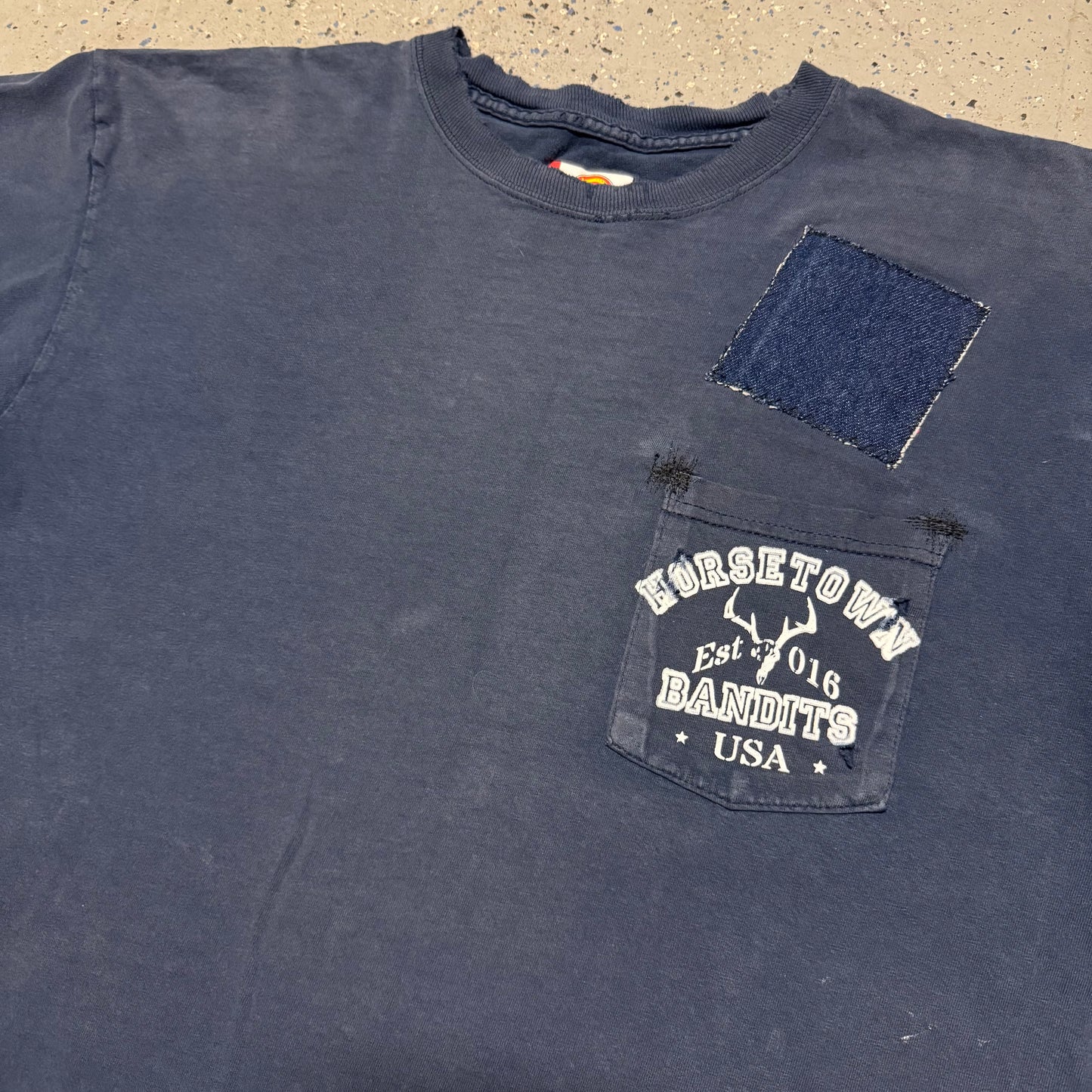 01 VARSITY POCKET T-SHIRT - XL