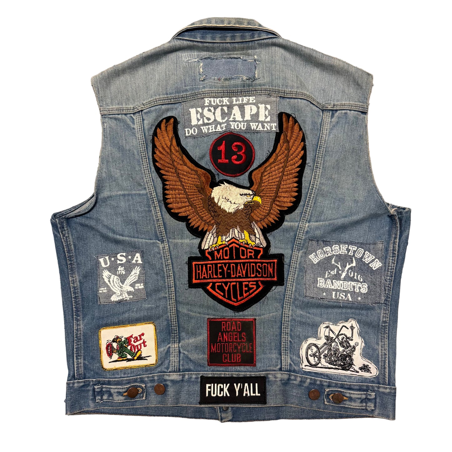 1/1 VTG WRANGLER VEST - M/L