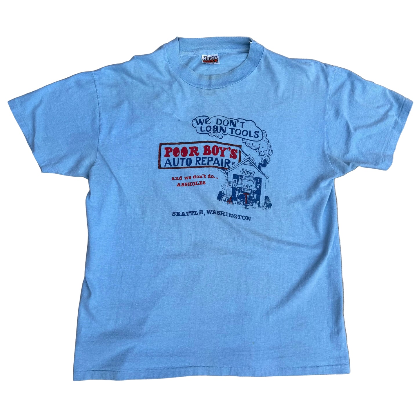 1970 AUTO REPAIR TSHIRT