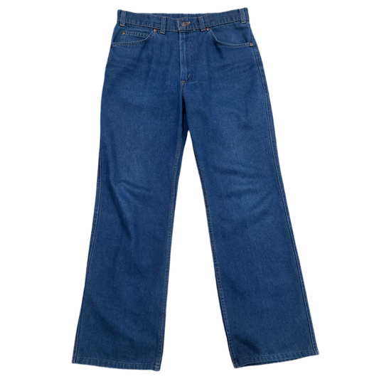 1/1 LEVIS ORANGE TAB 70s BOOTCUT JEANS 32x30