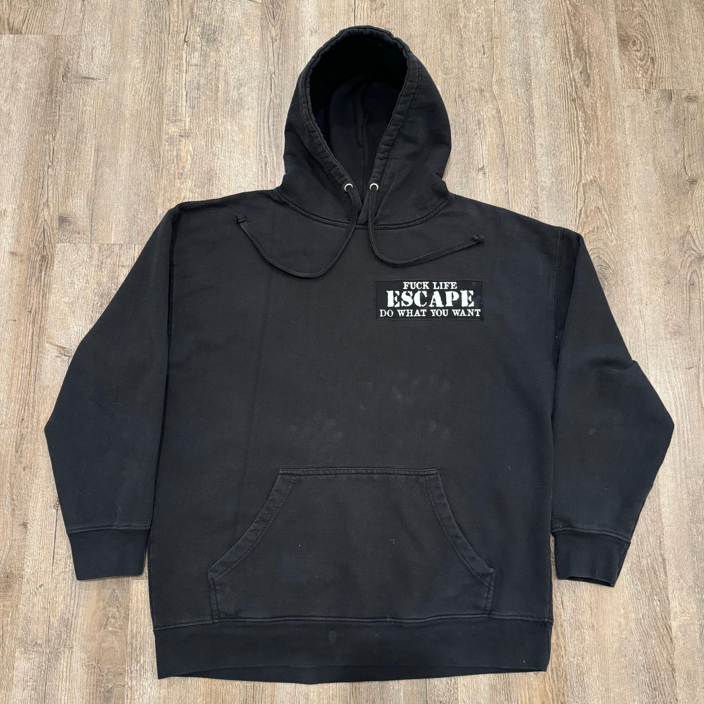 1/1 ESC PATCHWORK HOODIE  - Large