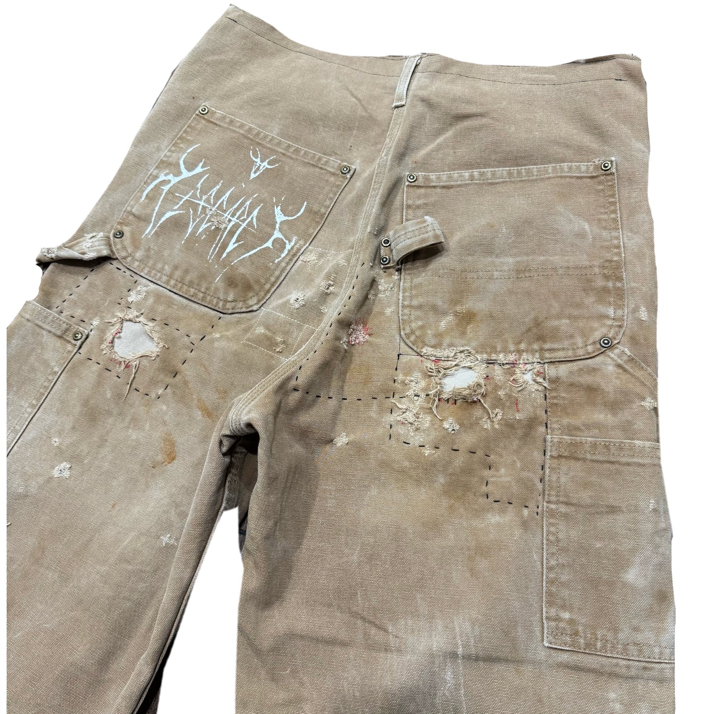 1/1 CARHARTT DOUBLE KNEES 33x32