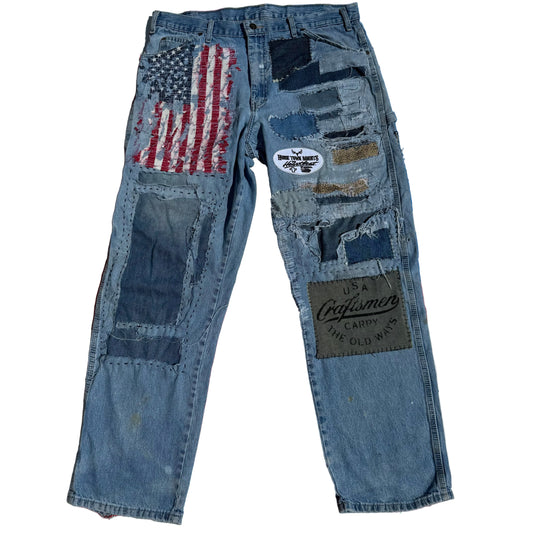 1/1 DICKIES PATCHWORK CARPENTERS - 36x32